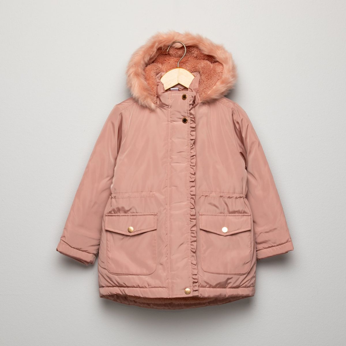 YAMP - Parka Larga Forro Peludo Niña Yamp