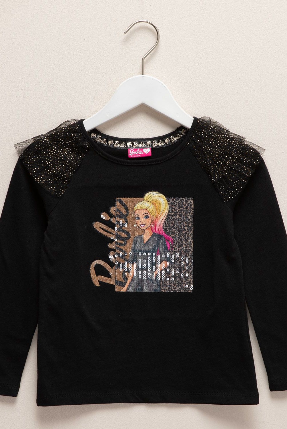 BARBIE - Polera Algodón Niña Barbie