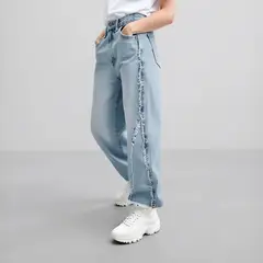 DOO AUSTRALIA - Jeans Wide Leg Denim Niña Algodón