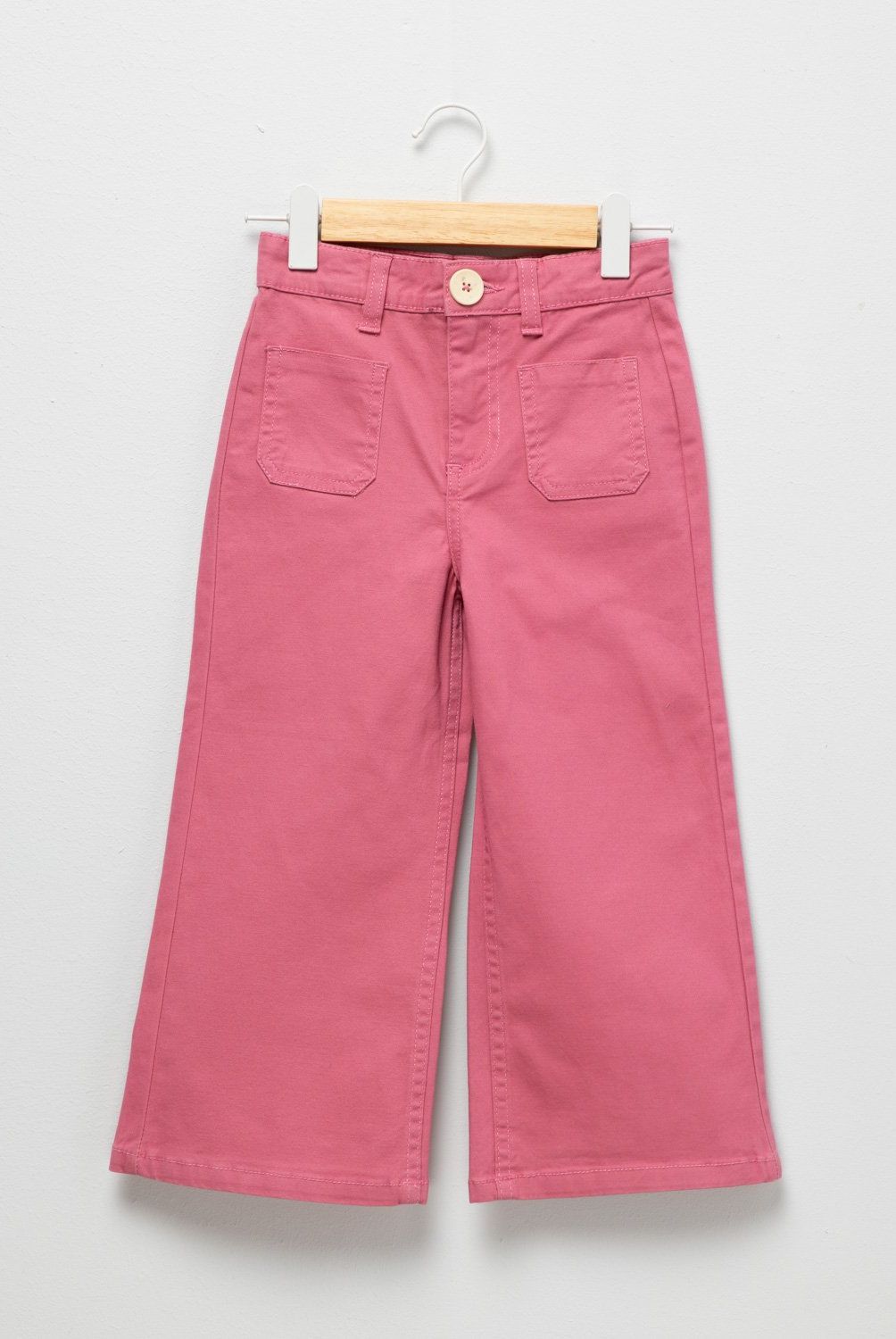 YAMP - Pantalón Wide Leg Algodón Niña Yamp Casual