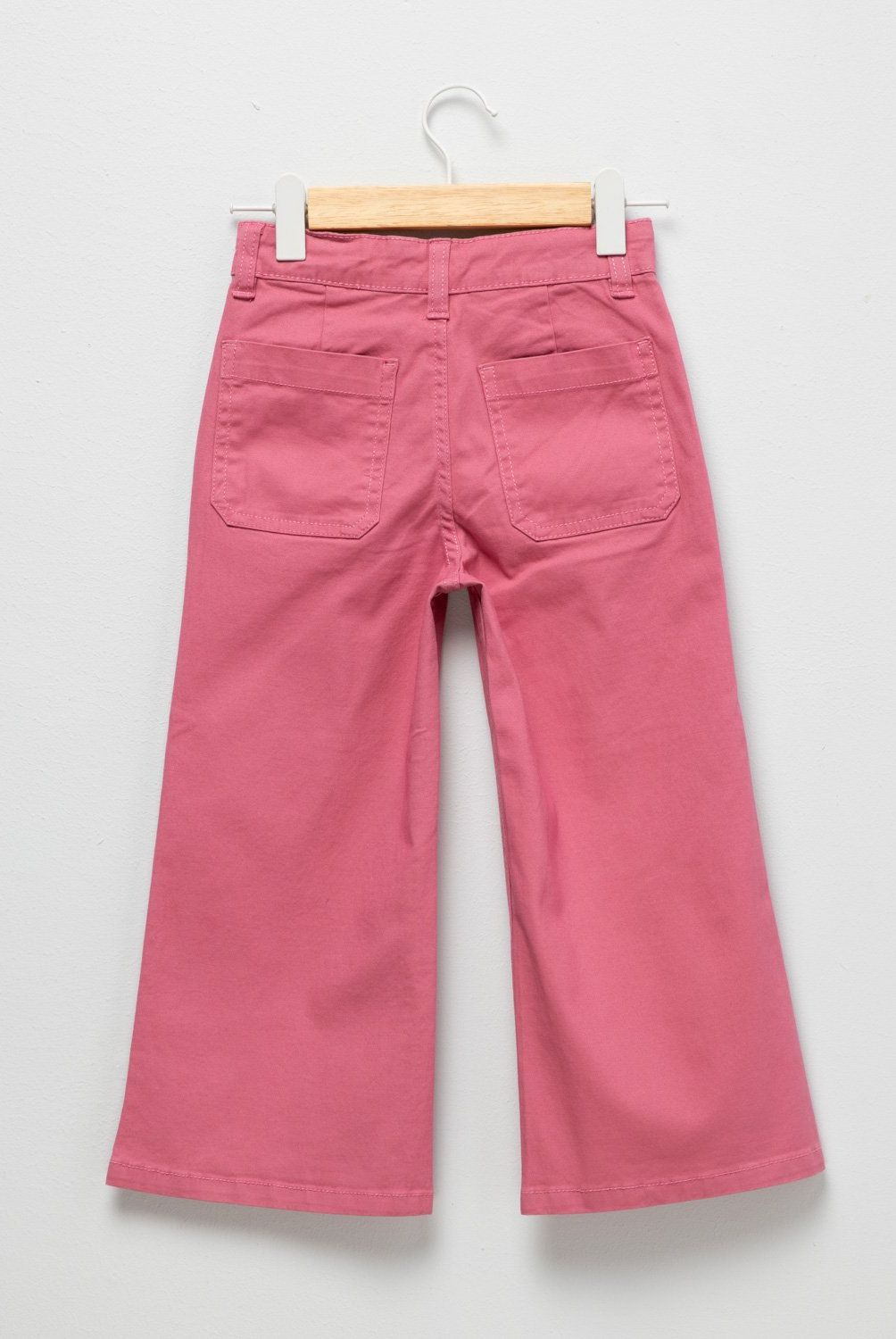 YAMP - Pantalón Wide Leg Algodón Niña Yamp Casual