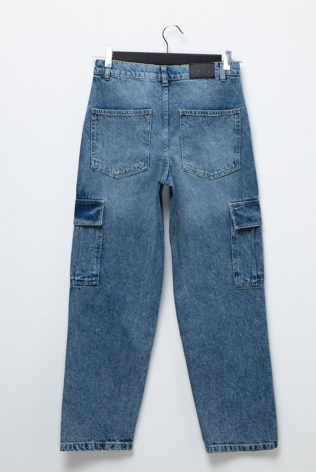 DOO AUSTRALIA - Jeans Cargo Doo Australia Algodón Niño Diseño Liso