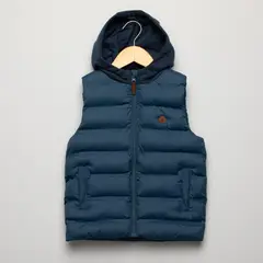 YAMP - Parka Sin Mangas Con Capucha Niño