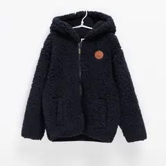 YAMP - Polerón Peludo Con Capucha Niño