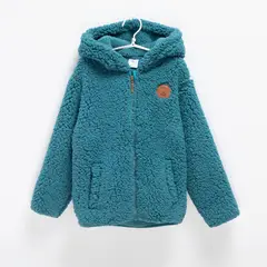 YAMP - Polerón Peludo Con Capucha Niño
