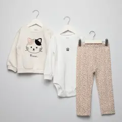YAMP - Conjunto Algodón Bebé Niña