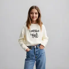 ELEVEN - Sweater Niña "Everything is Magic" Manga Larga