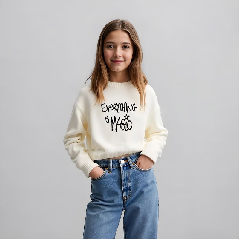 ELEVEN - Sweater Niña Eleven "Everything is Magic" Manga Larga