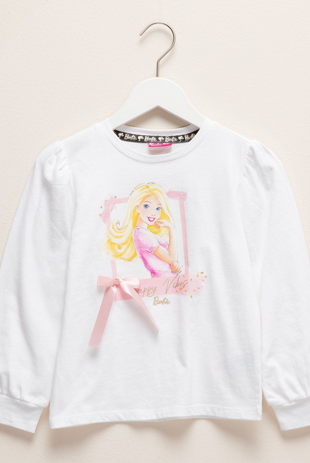BARBIE - Polera Algodón Niña Barbie