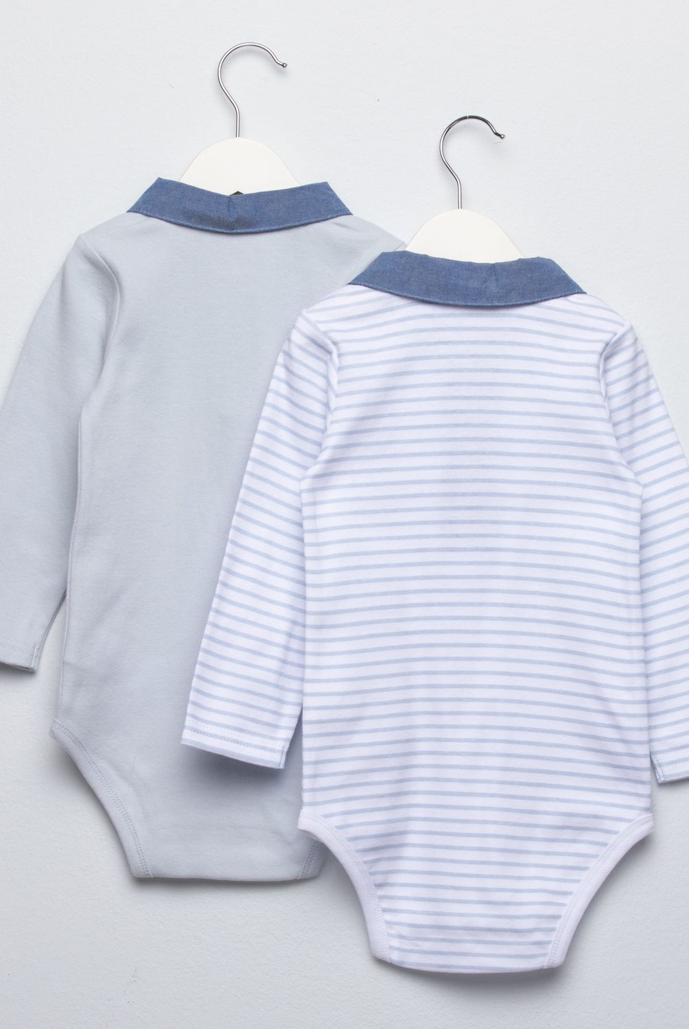YAMP - Pack de 2 Bodys Algodón Bebé Niño Yamp