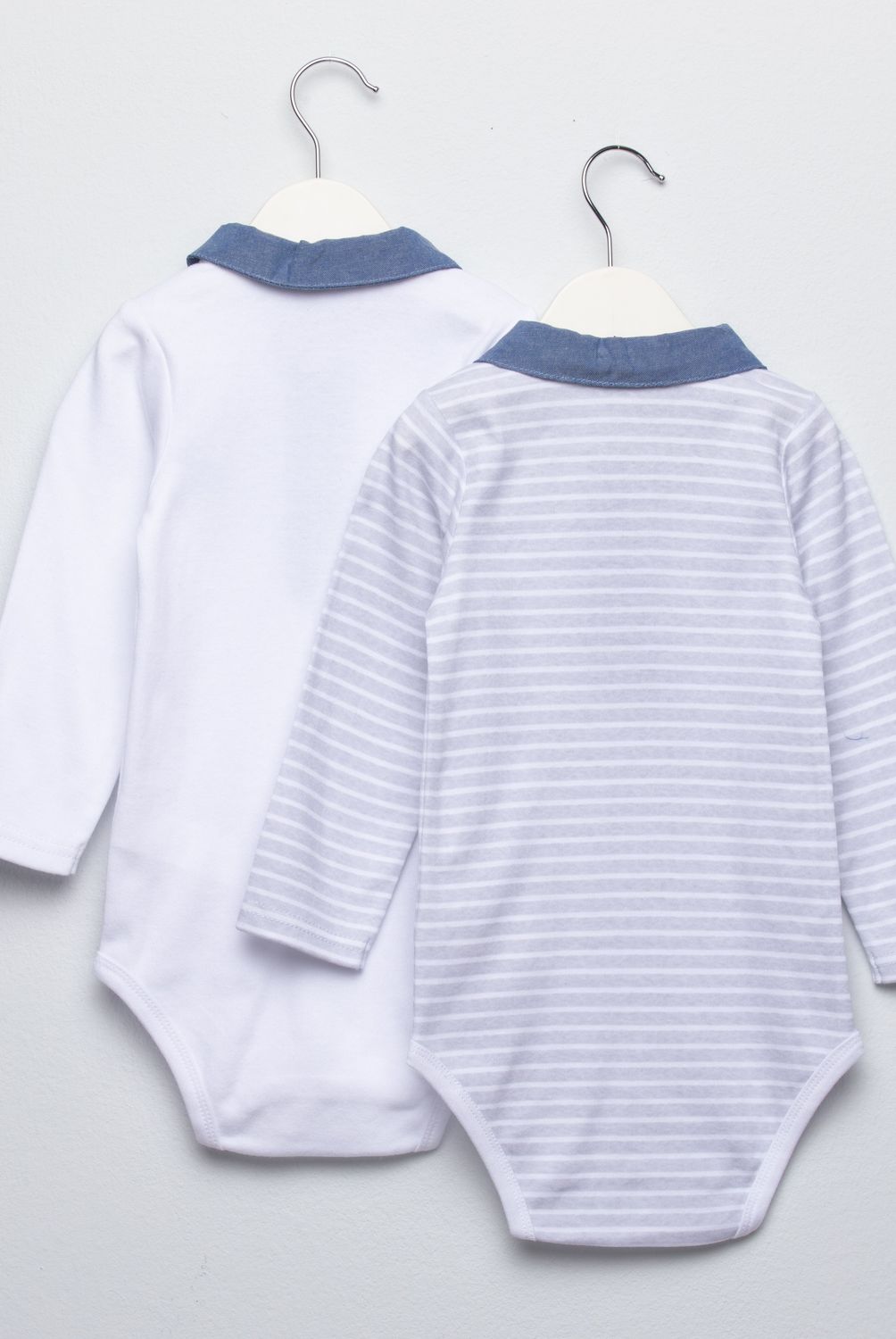 YAMP - Pack de 2 Bodys Algodón Bebé Niño Yamp