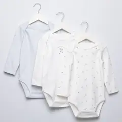 YAMP - Pack De 3 Bodys Algodón Bebé Niño