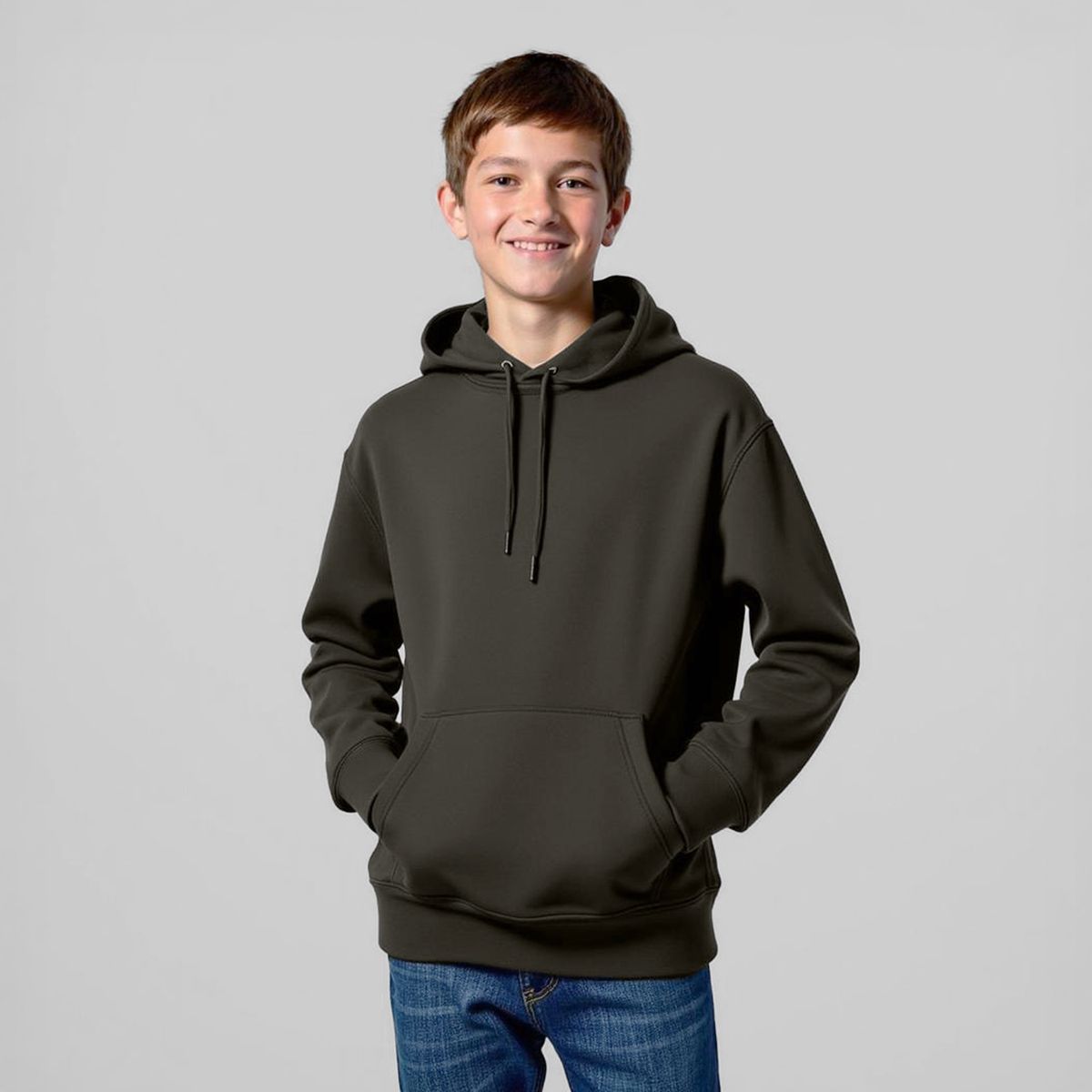 FEDERATION - Polerón Federation Algodón Niño con Gorro Manga Larga