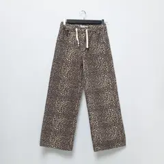 ELEVEN - Jeans Wide Leg Animal Print Niña Algodón