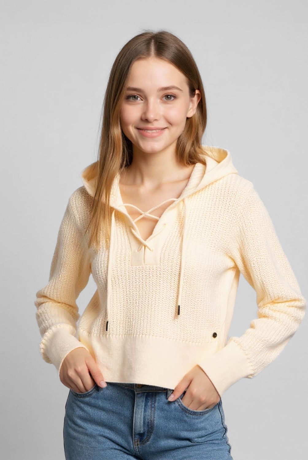 DOO AUSTRALIA - Sweater Acrílico Niña Doo Australia con Gorro