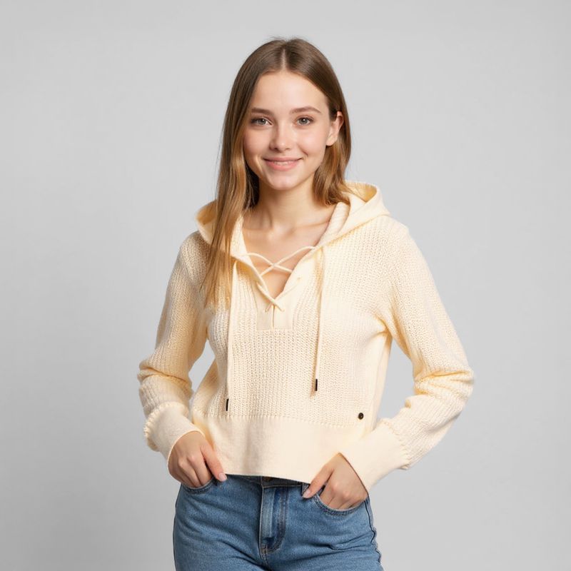 DOO AUSTRALIA - Sweater Acrílico Niña Doo Australia con Gorro