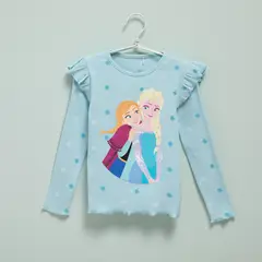 FROZEN - Polera Manga Larga Niña