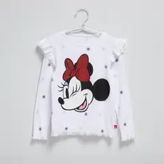 MINNIE - Polera Manga Larga Niña