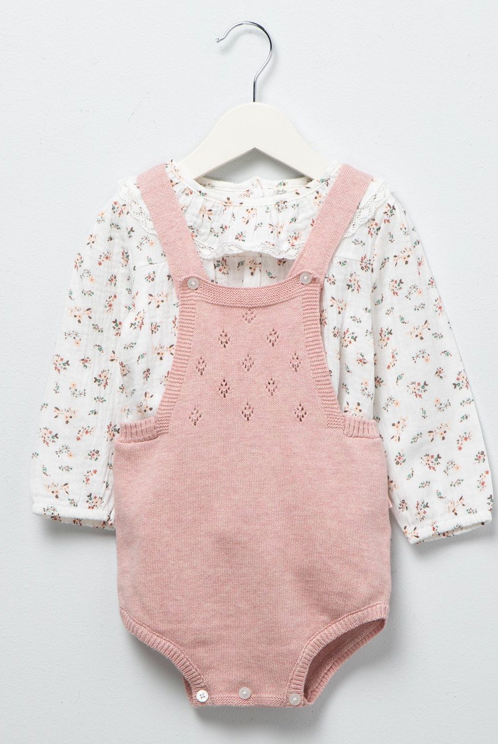 CONIGLIO - Conjunto Algodón Bebé Niña Coniglio