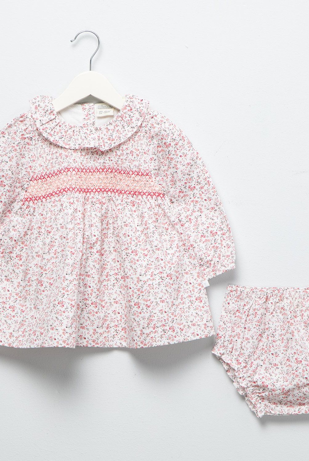 CONIGLIO - Vestido Algodón Bebé Niña Coniglio