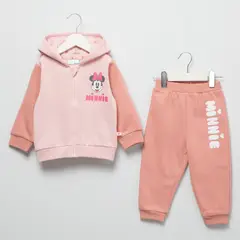 MINNIE - Polerón Más Pantalón Bebé Niña