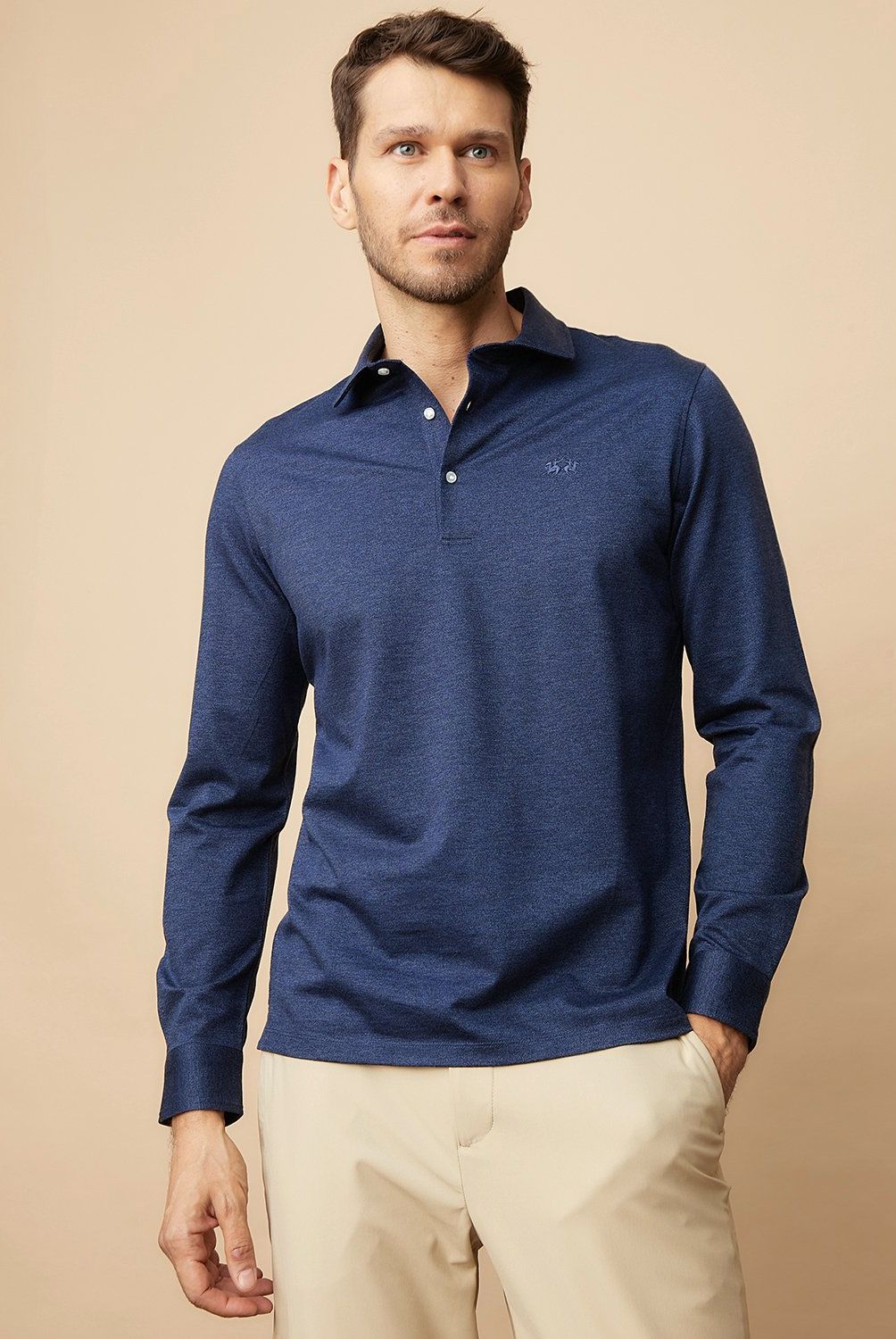 LA MARTINA - Camisa Casual Manga Larga Algodón Hombre La Martina