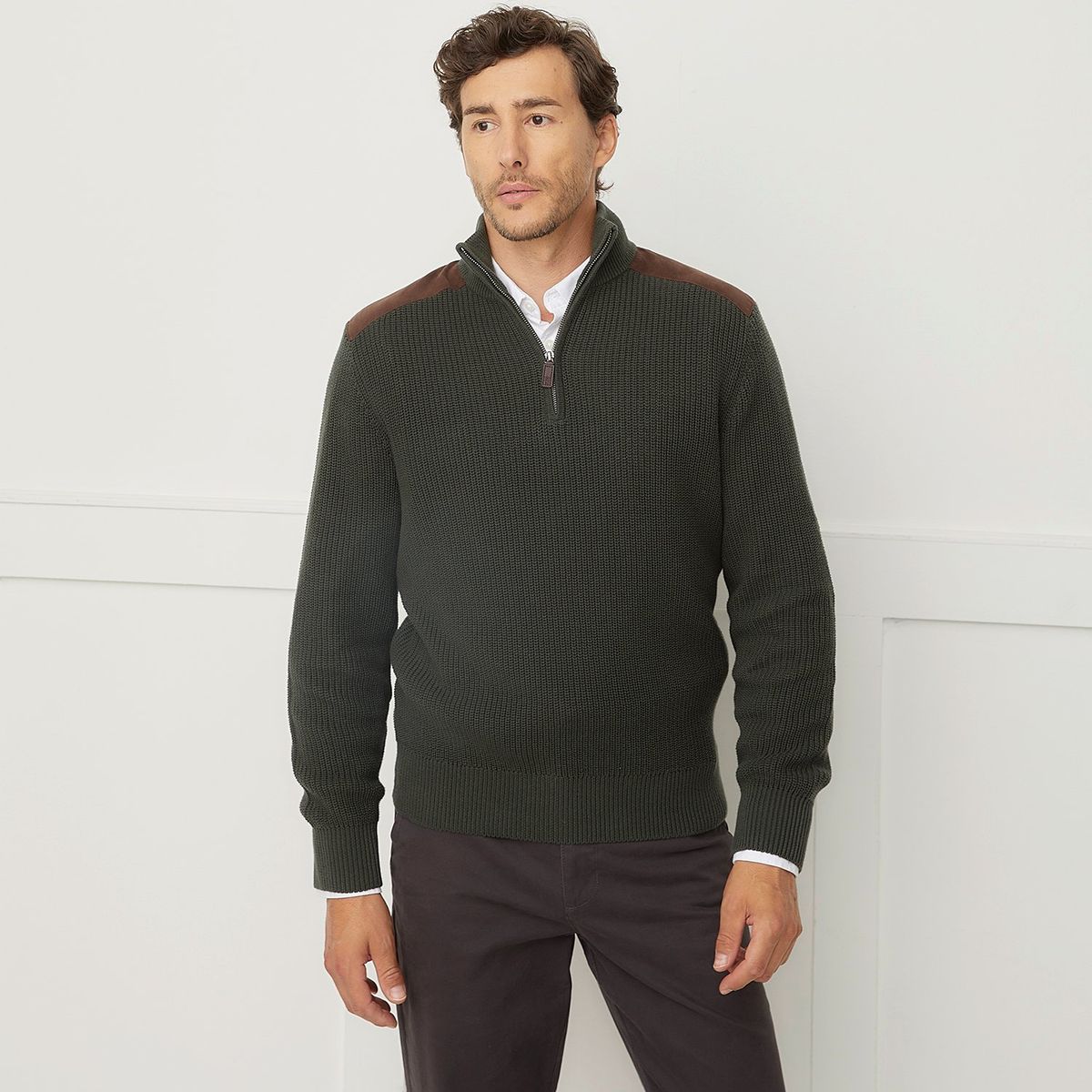 CHRISTIAN LACROIX - Sweater Medio Cierre Hombre Christian Lacroix