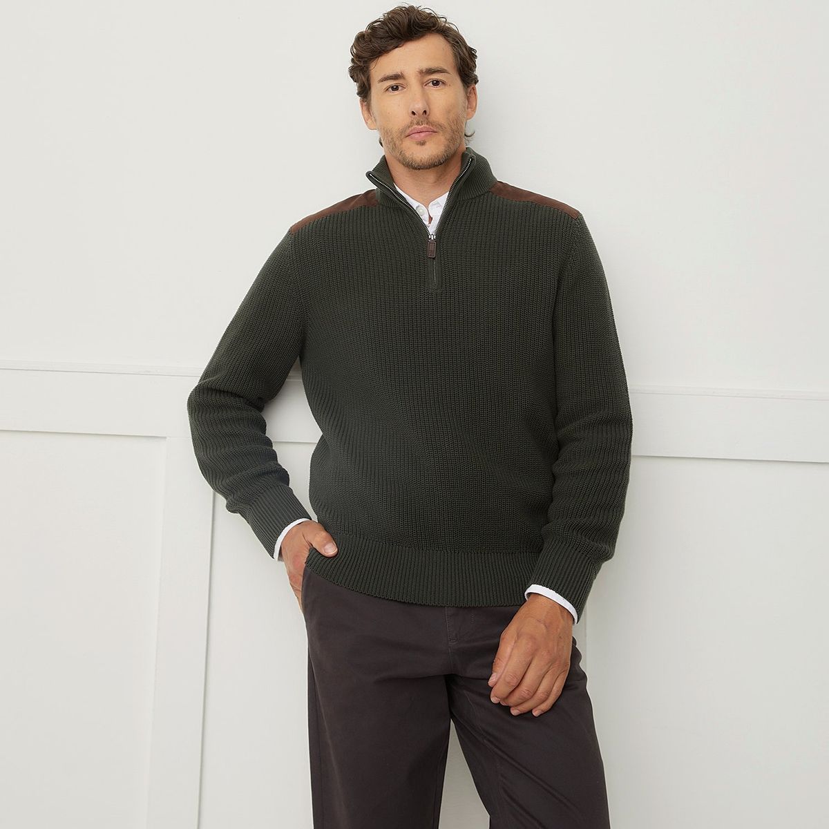CHRISTIAN LACROIX - Sweater Medio Cierre Hombre Christian Lacroix