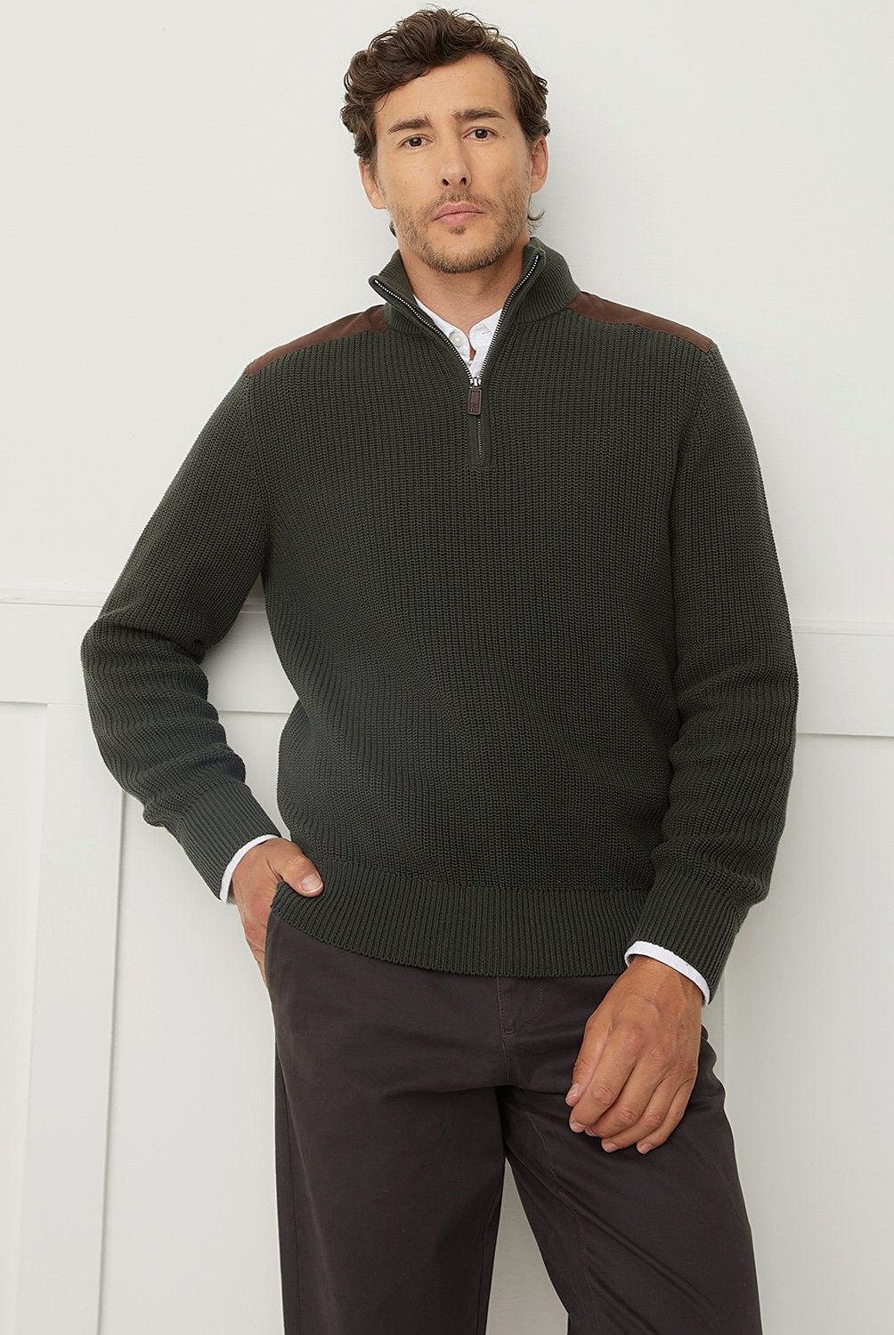 CHRISTIAN LACROIX - Sweater Medio Cierre Hombre Christian Lacroix