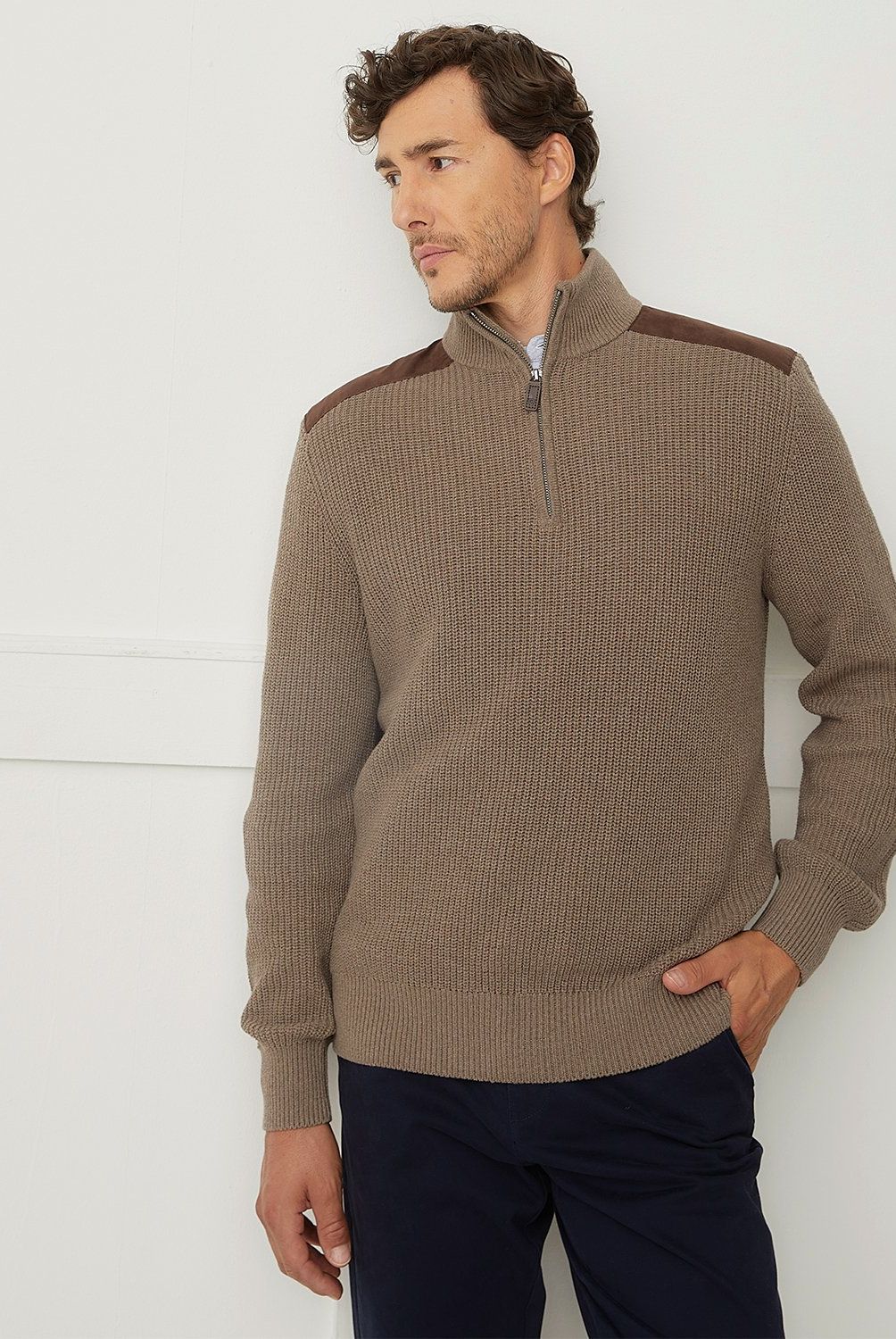 CHRISTIAN LACROIX - Sweater Medio Cierre Hombre Christian Lacroix