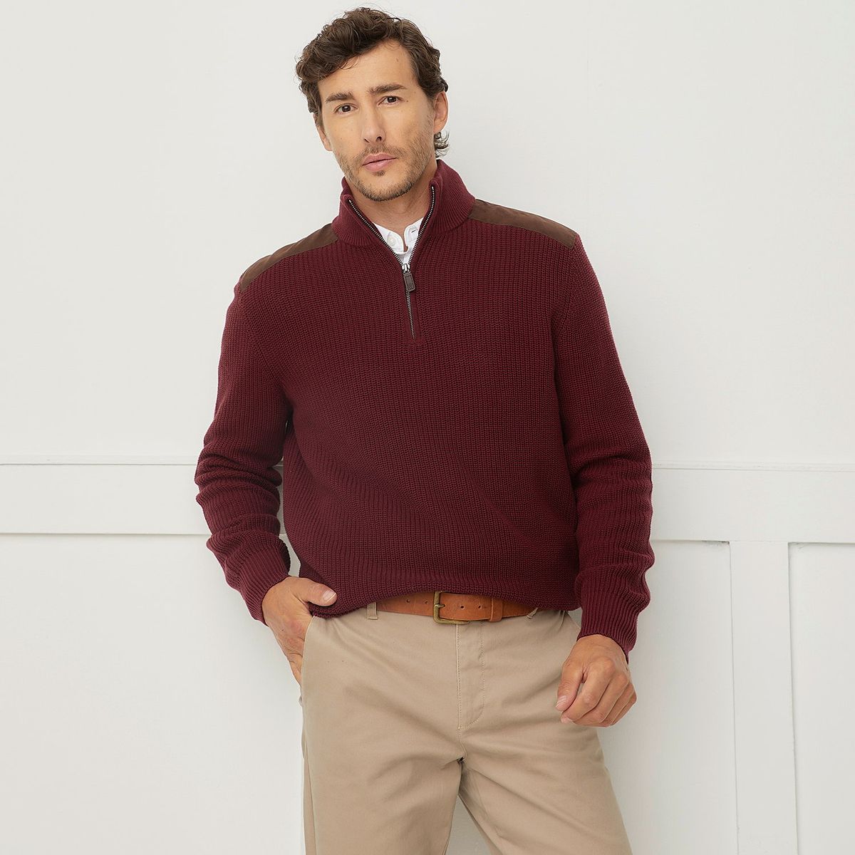 CHRISTIAN LACROIX - Sweater Medio Cierre Hombre Christian Lacroix