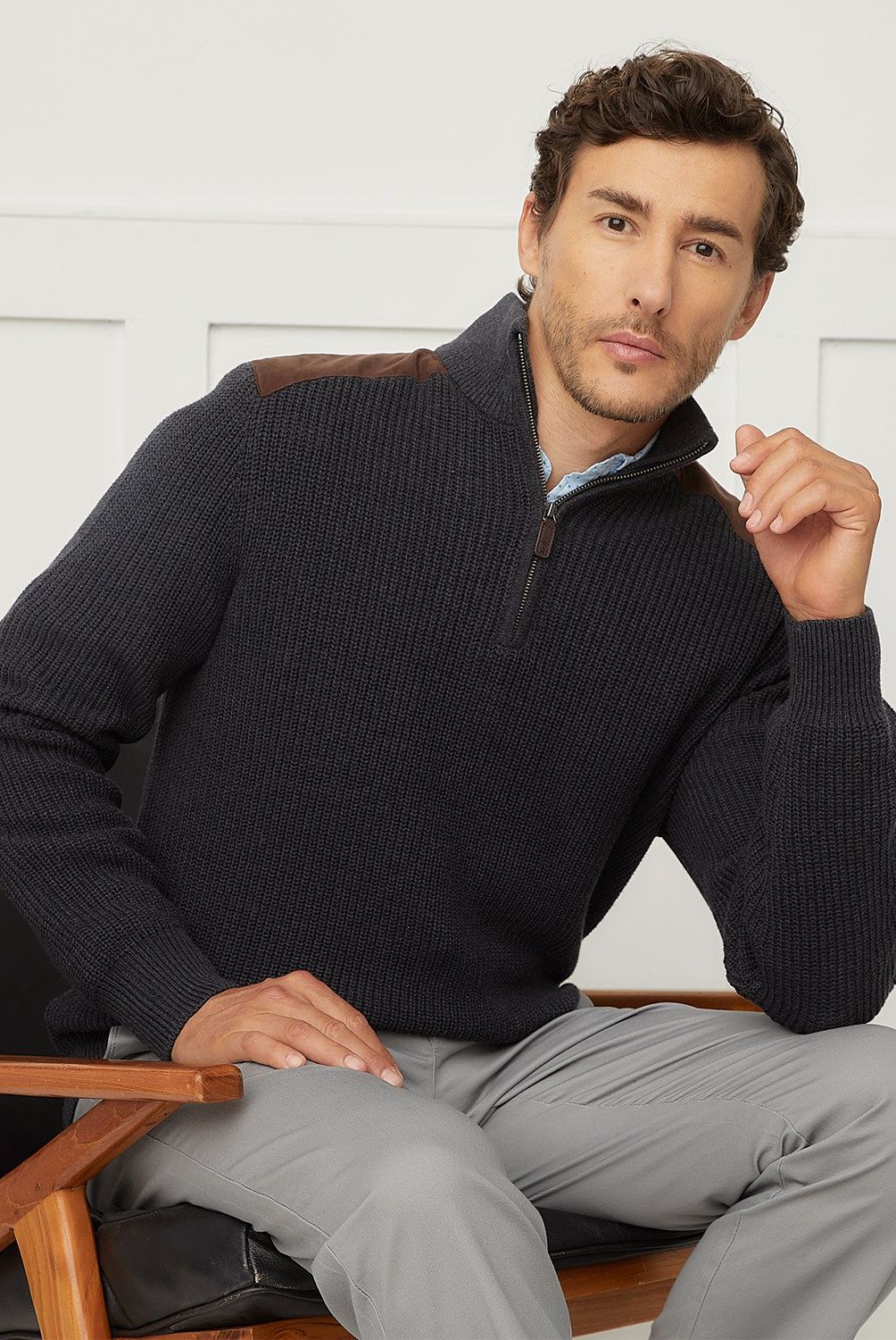 CHRISTIAN LACROIX - Sweater Medio Cierre Hombre Christian Lacroix