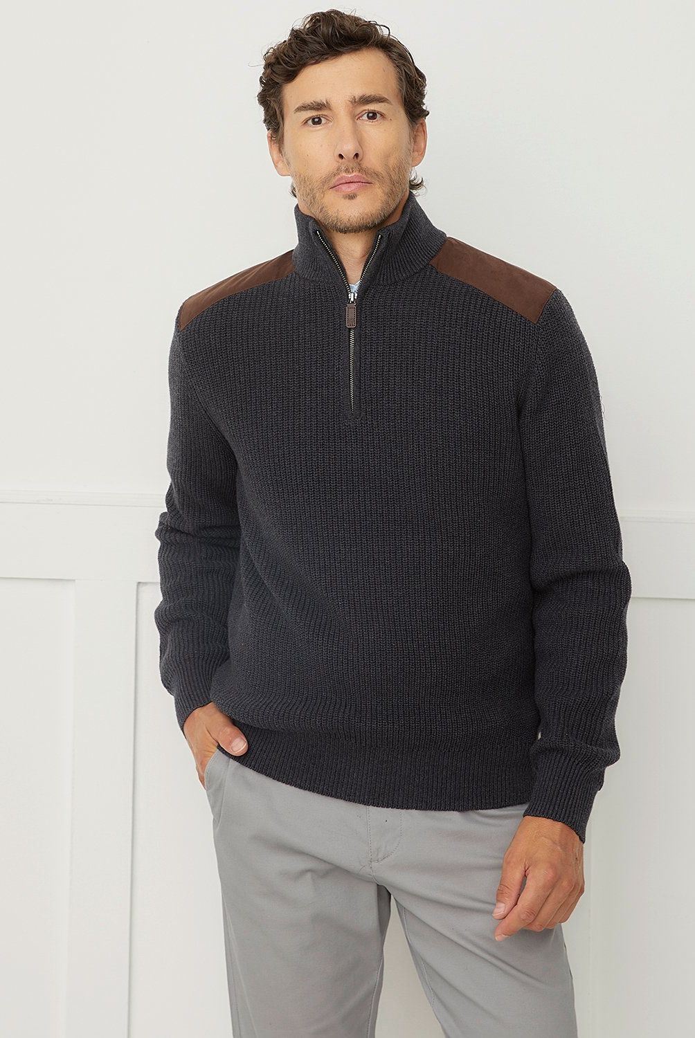 CHRISTIAN LACROIX - Sweater Medio Cierre Hombre Christian Lacroix