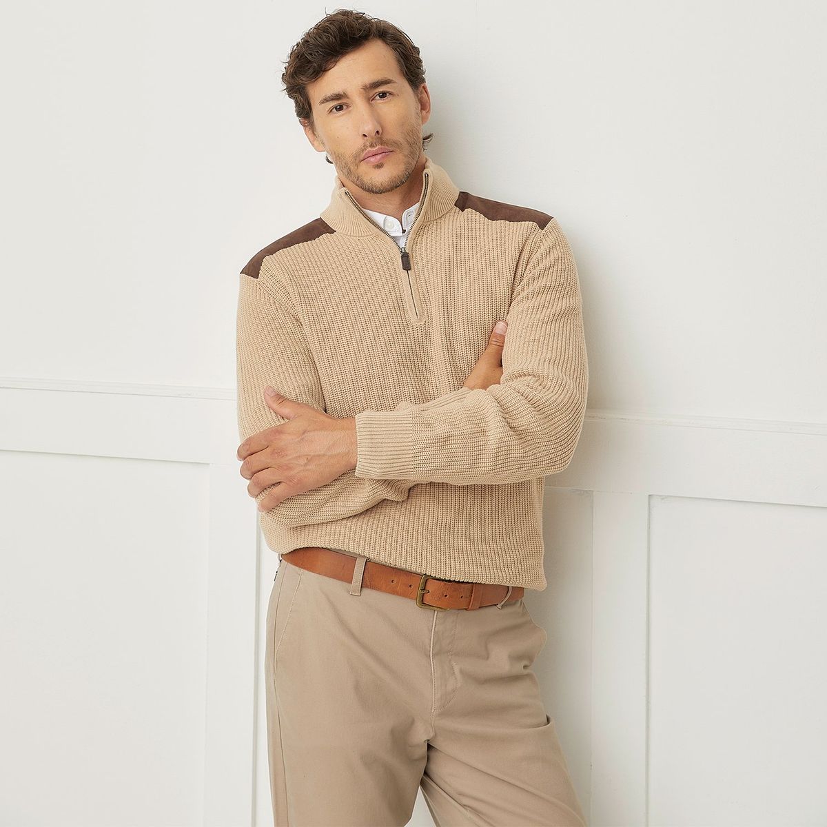 CHRISTIAN LACROIX - Sweater Medio Cierre Hombre Christian Lacroix