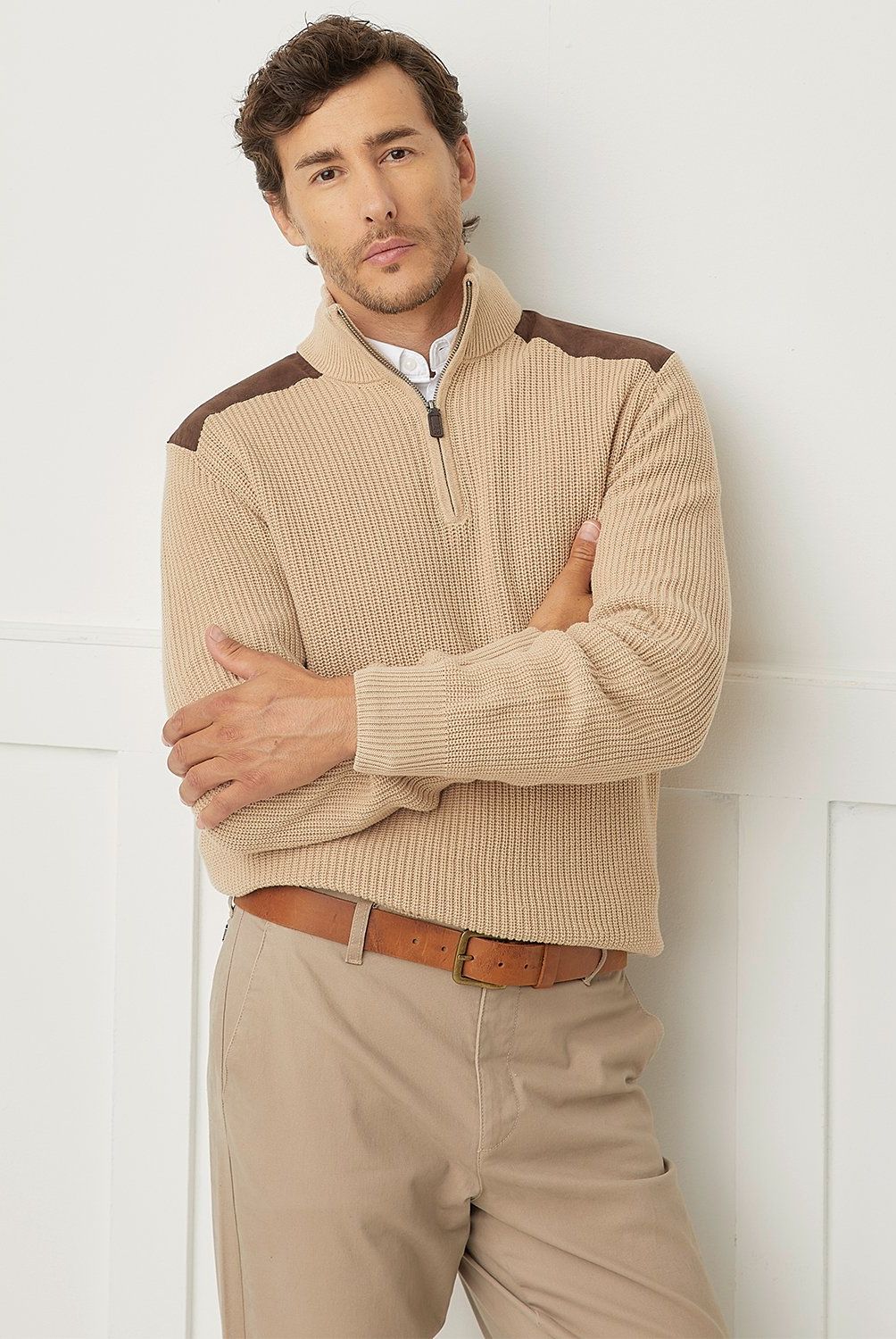 CHRISTIAN LACROIX - Sweater Medio Cierre Hombre Christian Lacroix