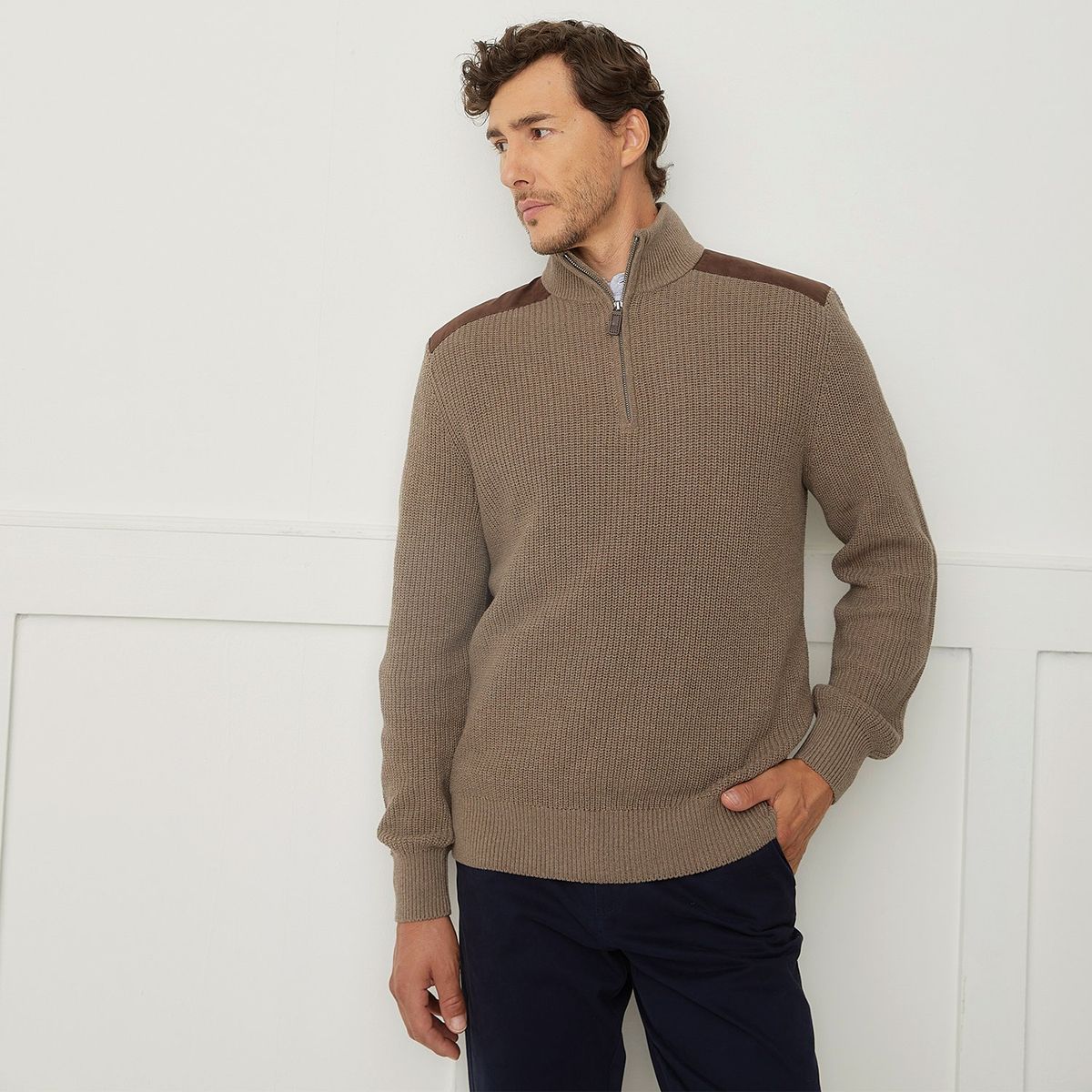 CHRISTIAN LACROIX - Sweater Medio Cierre Hombre Christian Lacroix