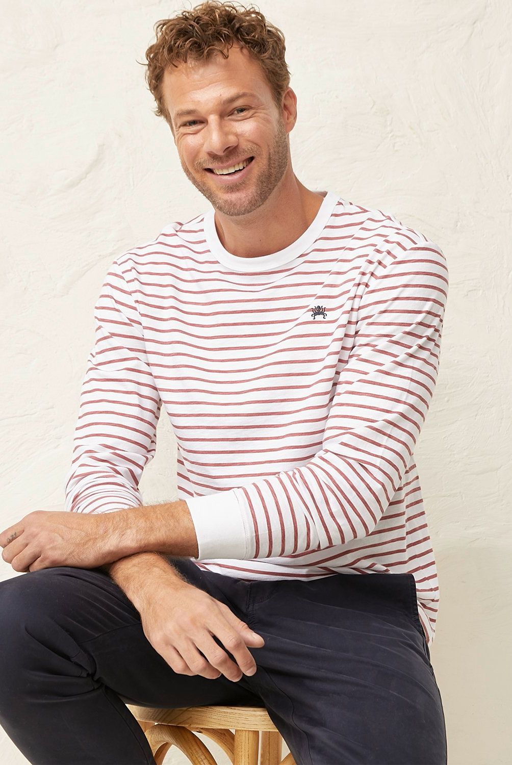 CASCAIS - Polera Manga Larga Algodón Hombre Cascais