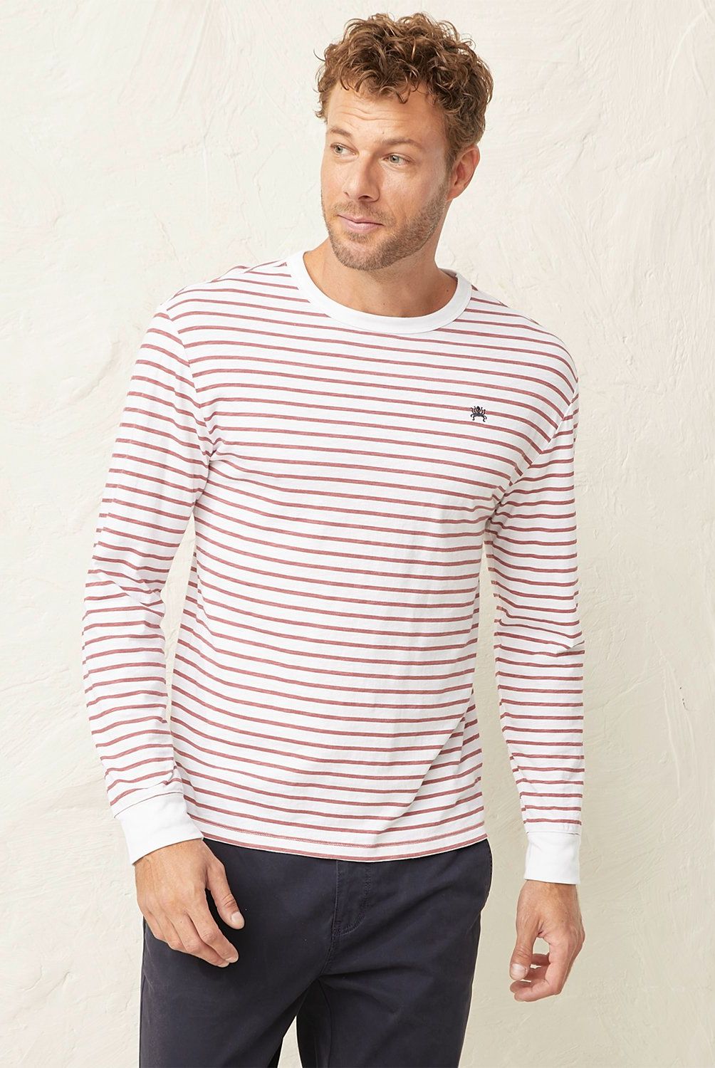 CASCAIS - Polera Manga Larga Algodón Hombre Cascais