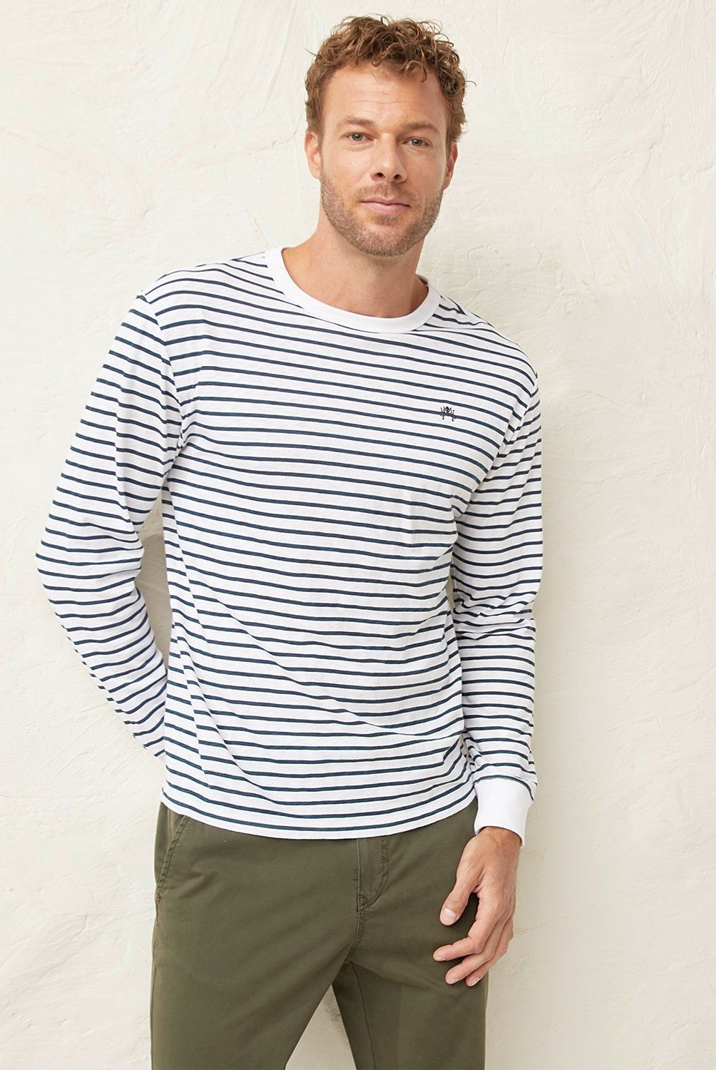 CASCAIS - Polera Manga Larga Algodón Hombre Cascais