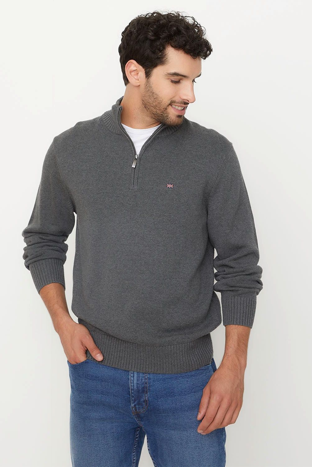 UNIVERSITY CLUB - Sweater University Club Casual Algodón Hombre Manga Larga