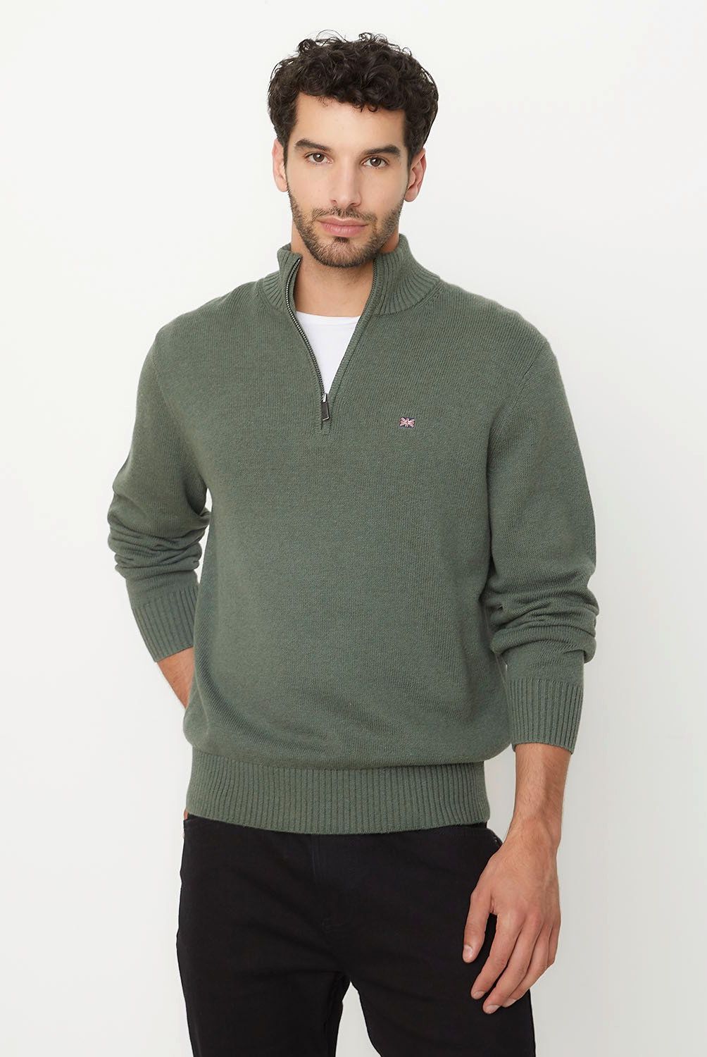 UNIVERSITY CLUB - Sweater University Club Casual Algodón Hombre Manga Larga