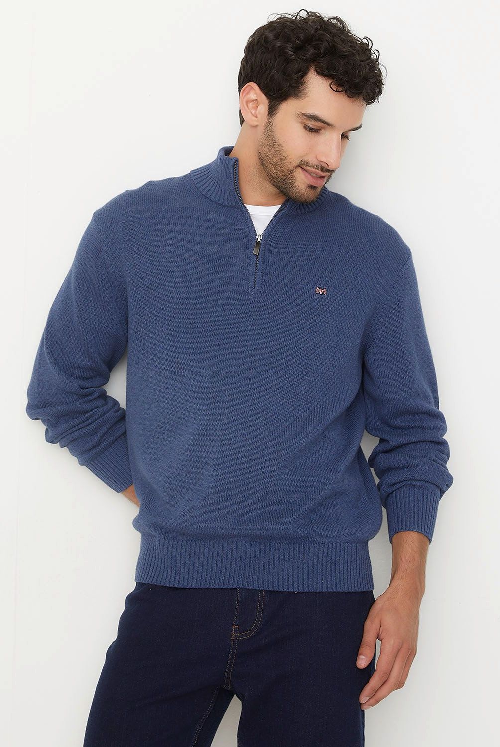 UNIVERSITY CLUB - Sweater University Club Casual Algodón Hombre Manga Larga