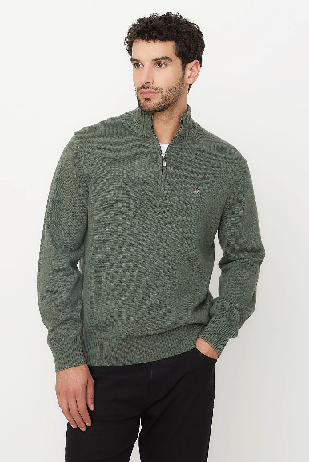 UNIVERSITY CLUB - Sweater University Club Casual Algodón Hombre Manga Larga