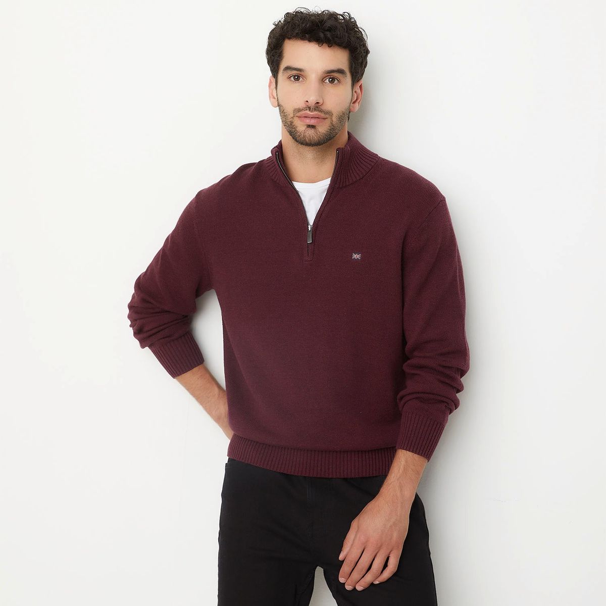UNIVERSITY CLUB - Sweater University Club Casual Algodón Hombre Manga Larga