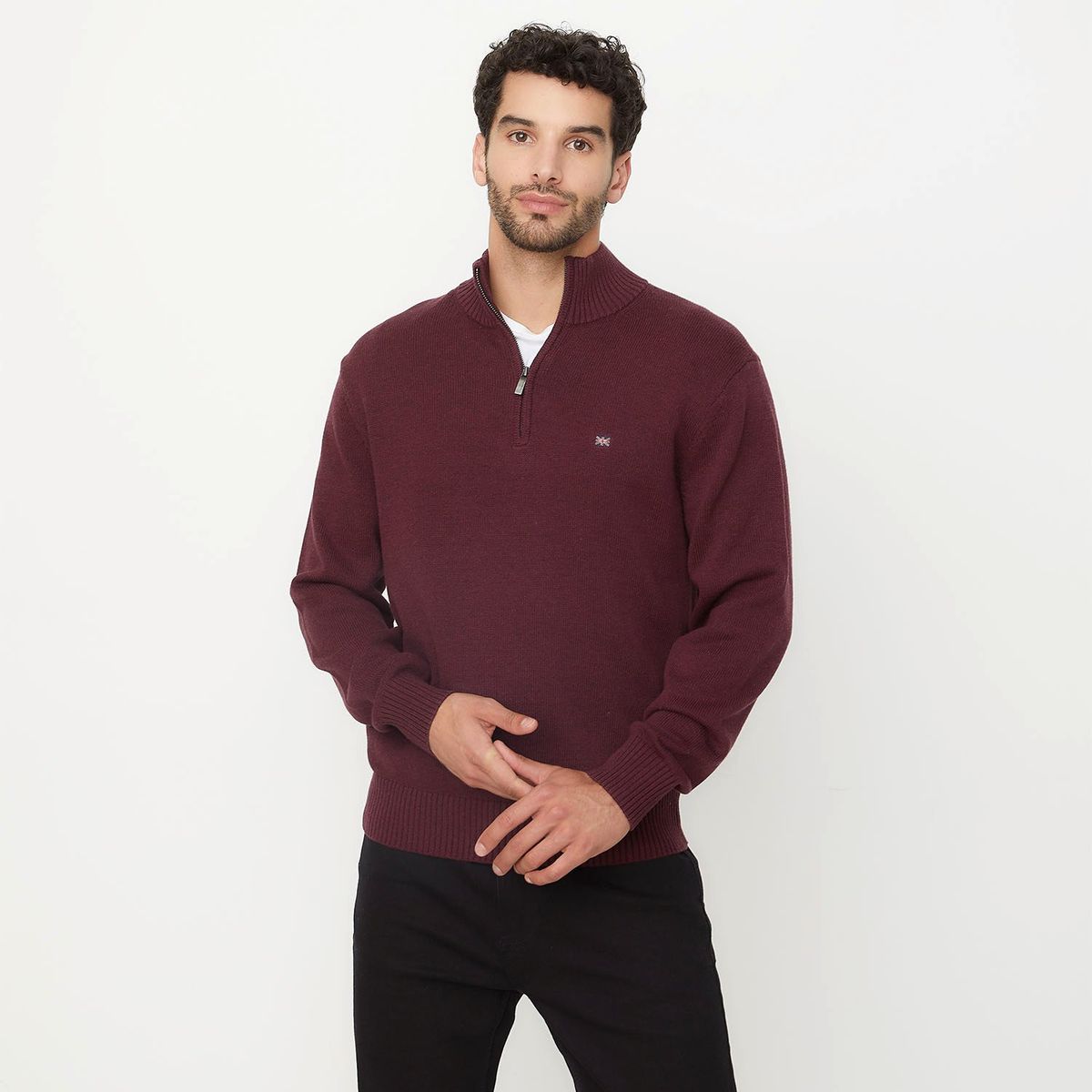 UNIVERSITY CLUB - Sweater University Club Casual Algodón Hombre Manga Larga