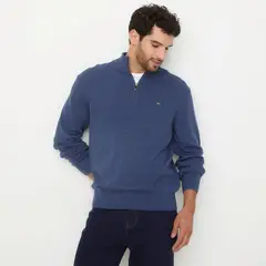 UNIVERSITY CLUB - Sweater Casual Algodón Hombre Manga Larga