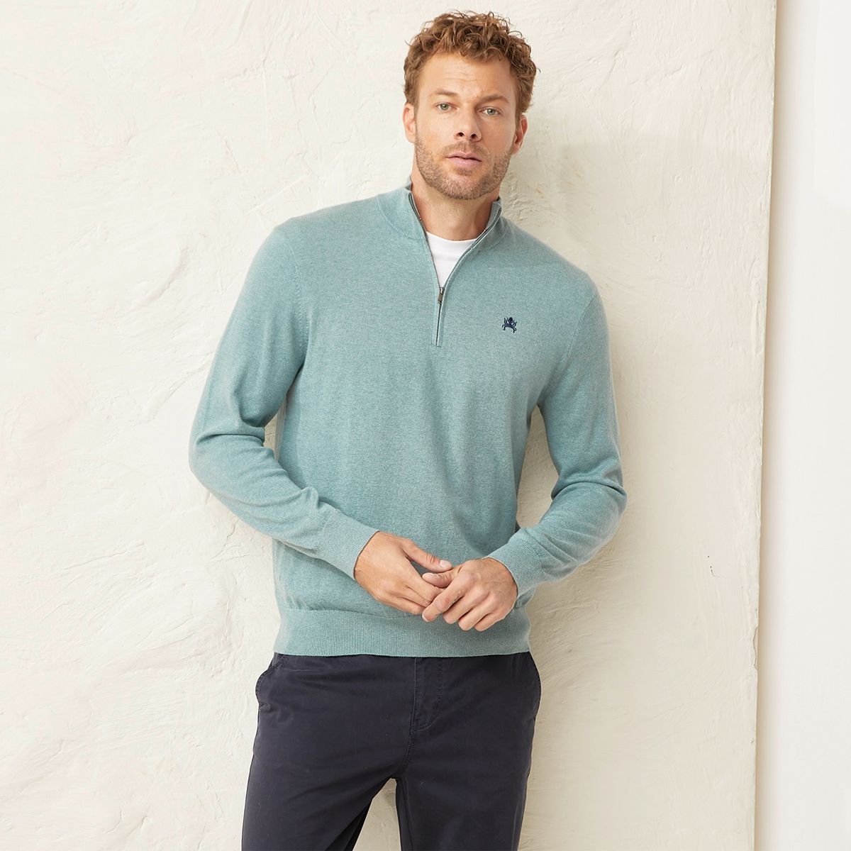 CASCAIS - Sweater Manga Larga Algodón Hombre Cascais