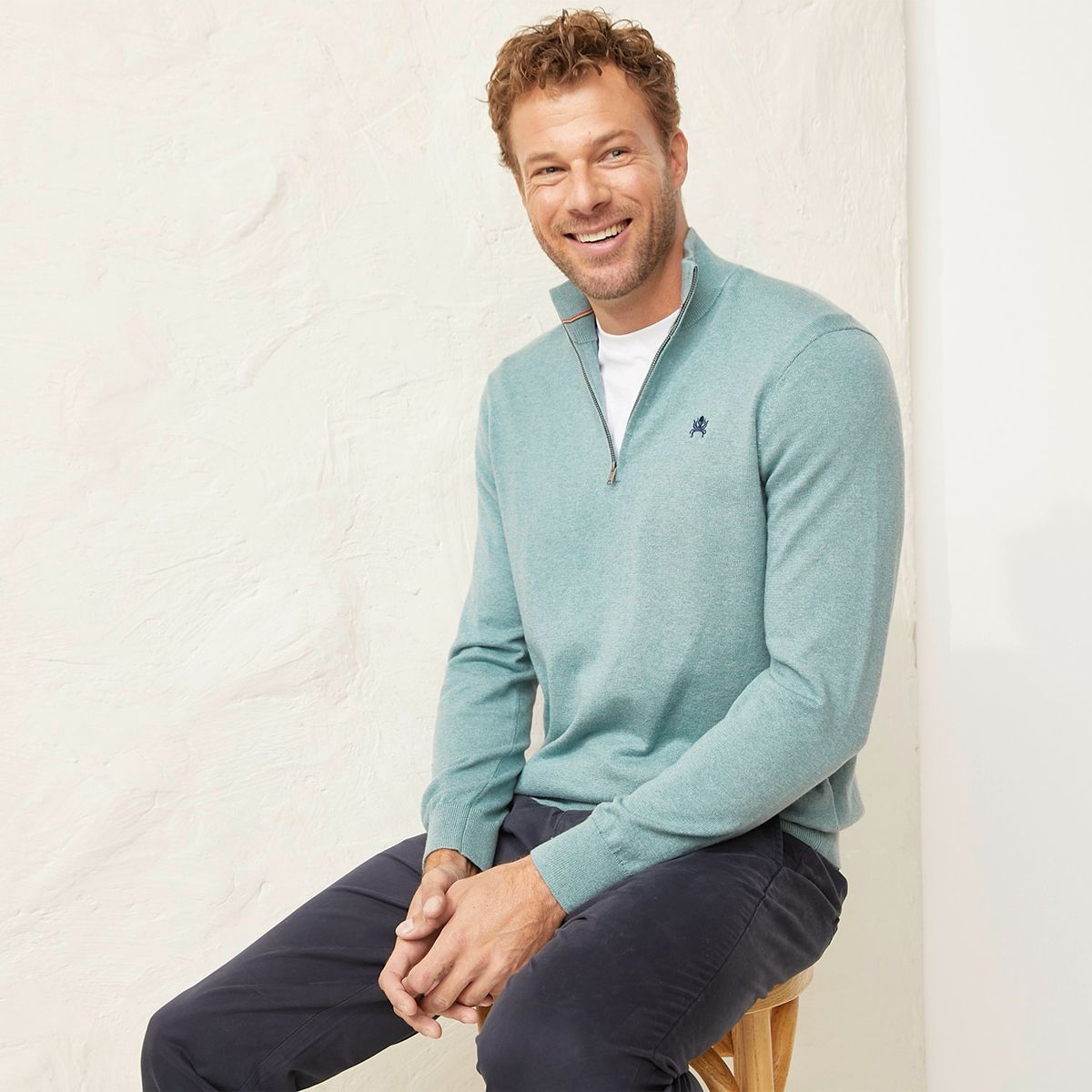 CASCAIS - Sweater Manga Larga Algodón Hombre Cascais