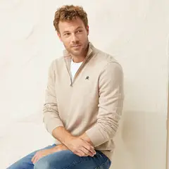 CASCAIS - Sweater Manga Larga Algodón Hombre