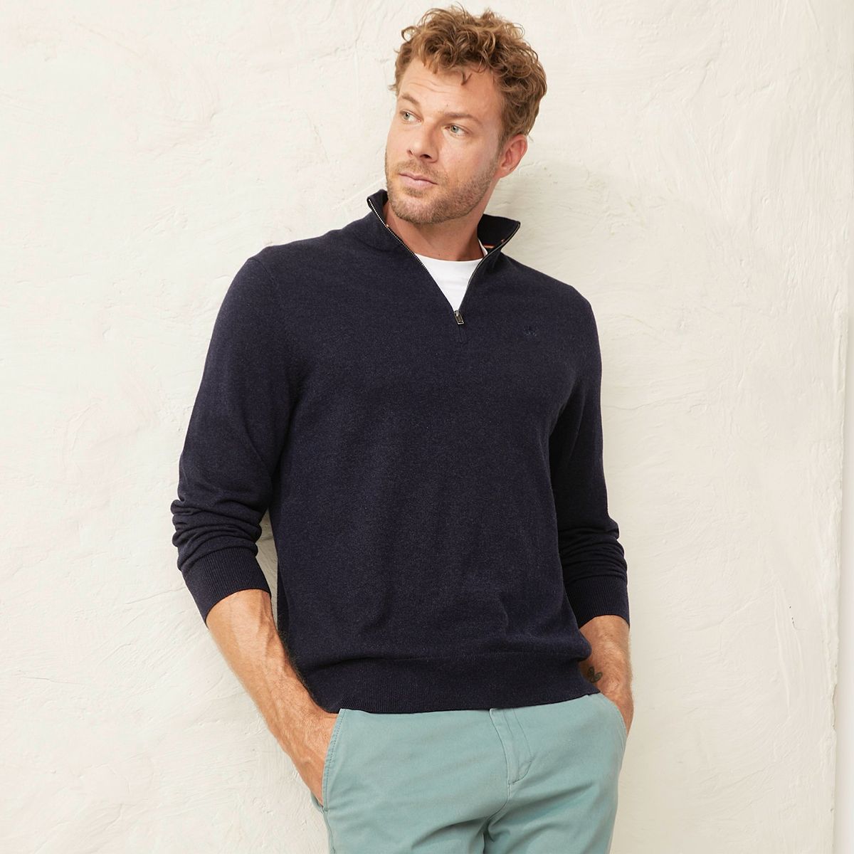 CASCAIS - Sweater Manga Larga Algodón Hombre Cascais